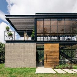 casa metal e concreto